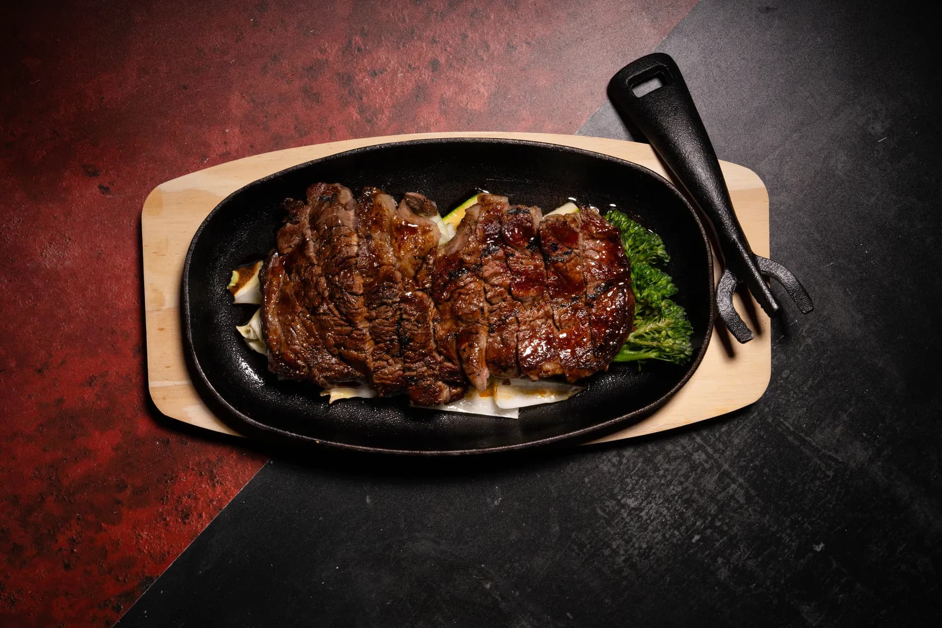 Yaki Sarsa grilled skewers over flame